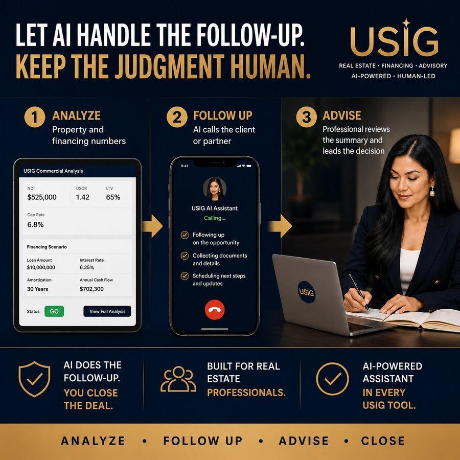 Let AI handle the follow-up — keep the judgment human